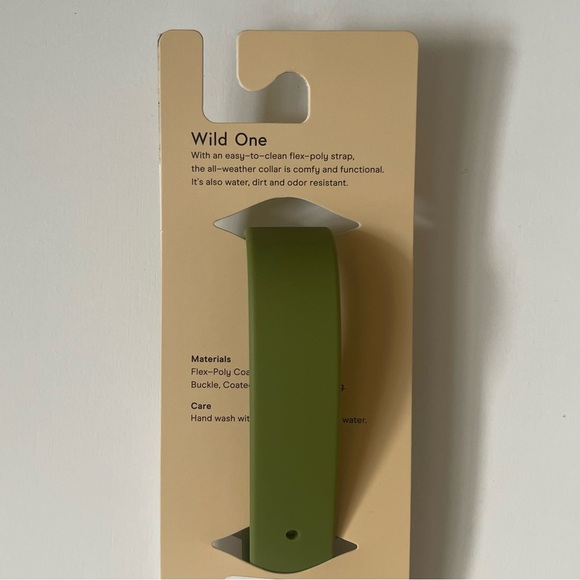 Wild One Dog Collar - XL (18-23") - Moss Green - Picture 5 of 16